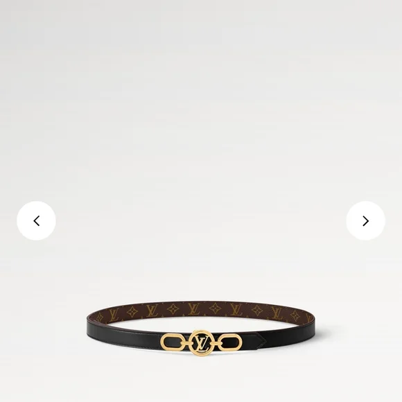 NEW Louis Vuitton Circle Prime 20MM Reversible Belt display picture 3